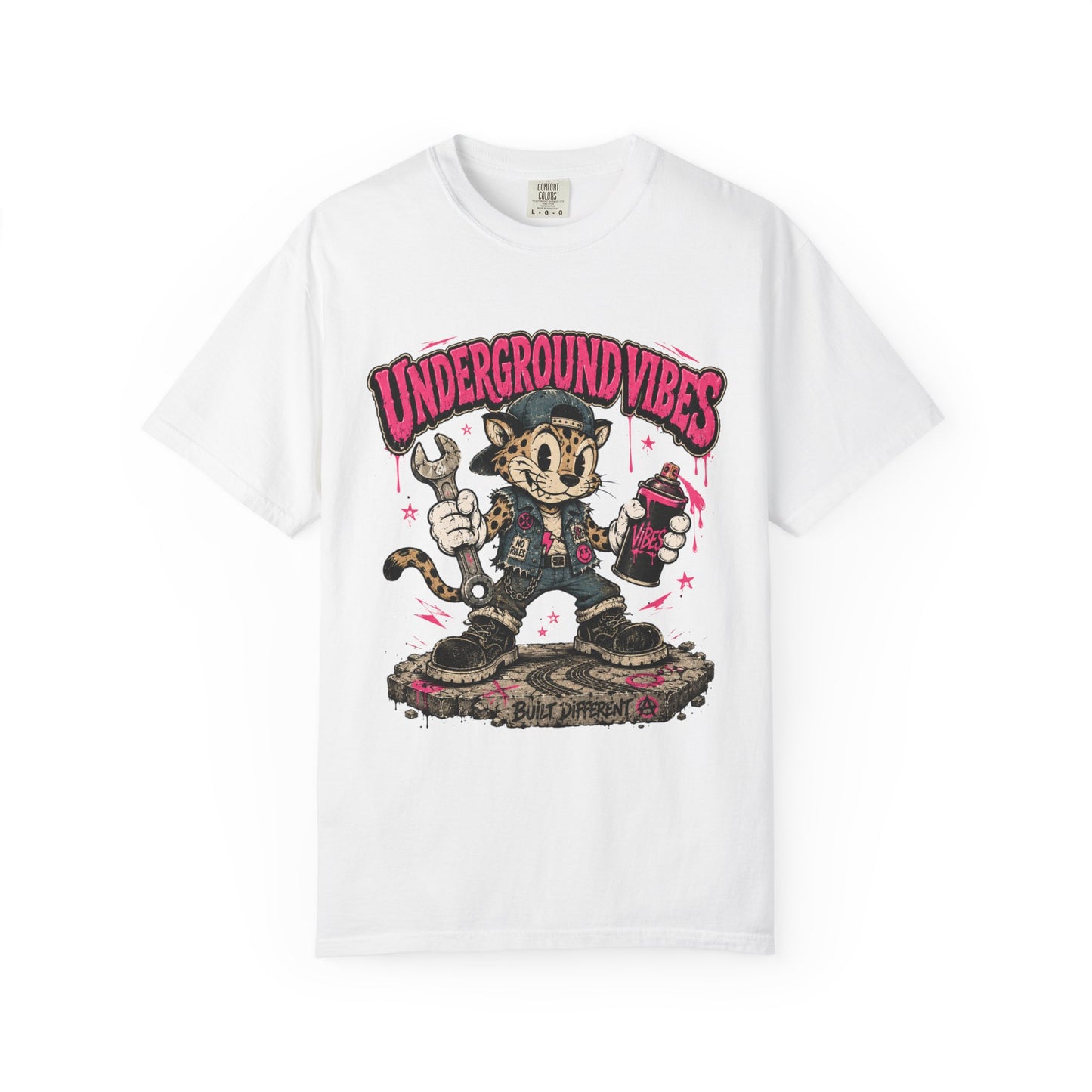Underground Vibes Vintage Streetwear Graphic Tee – Retro Urban Custom Car T-Shirt