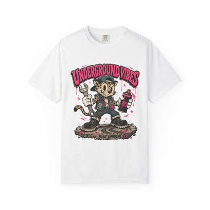Underground Vibes Vintage Streetwear Graphic Tee – Retro Urban Custom Car T-Shirt