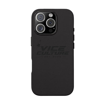 Vice Culture Premium Leather Phone Case – Minimalist JDM Streetwear Protective Smartphone Cover
