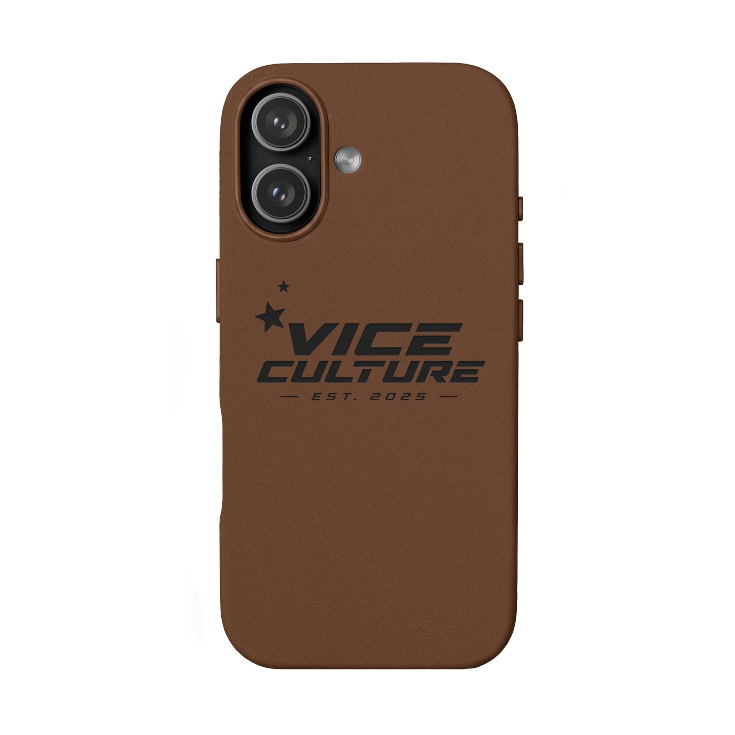 Vice Culture Premium Leather Phone Case – Minimalist JDM Streetwear Protective Smartphone Cover