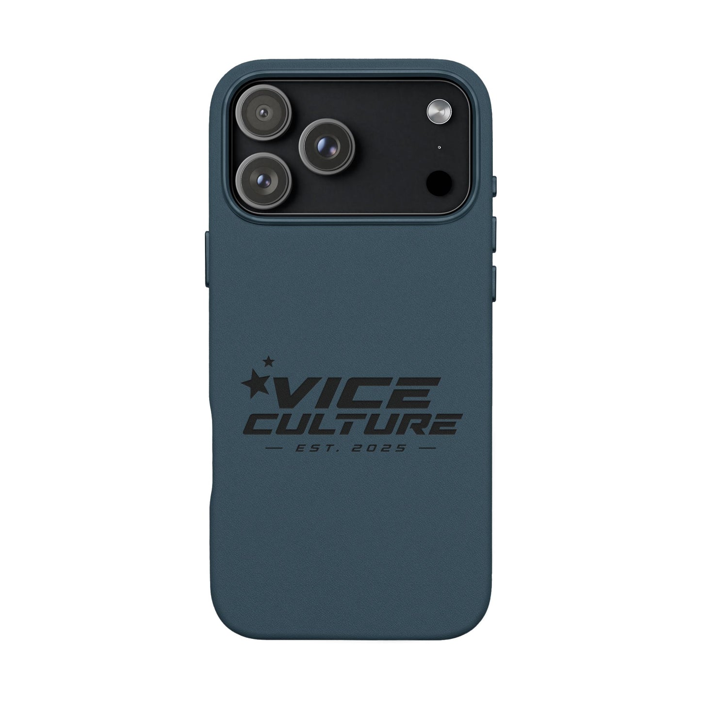Vice Culture Premium Leather Phone Case – Minimalist JDM Streetwear Protective Smartphone Cover