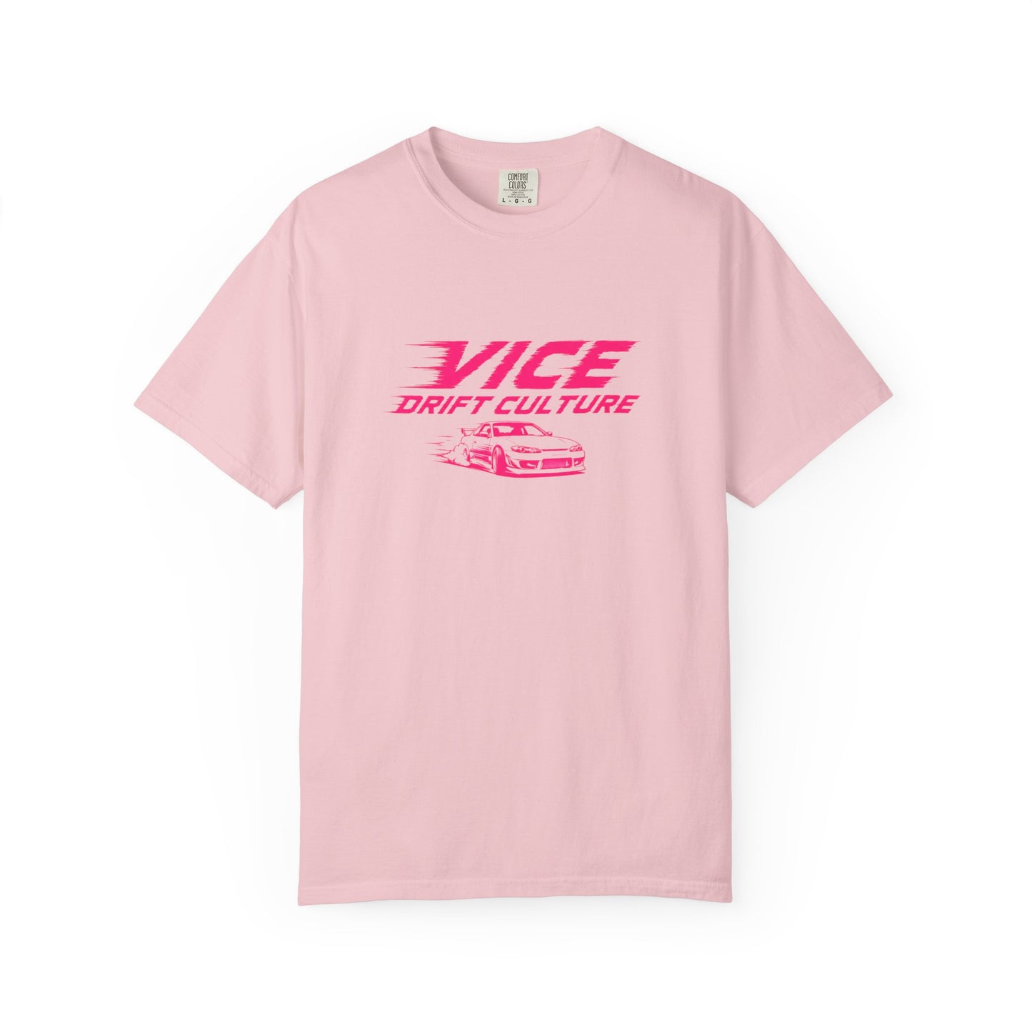 Drift Culture JDM Streetwear T-Shirt – 90s Retro Japanese Drift Car Graphic Tee, Cyberpunk Anime Urban Apparel, Heavyweight Cotton Shirt