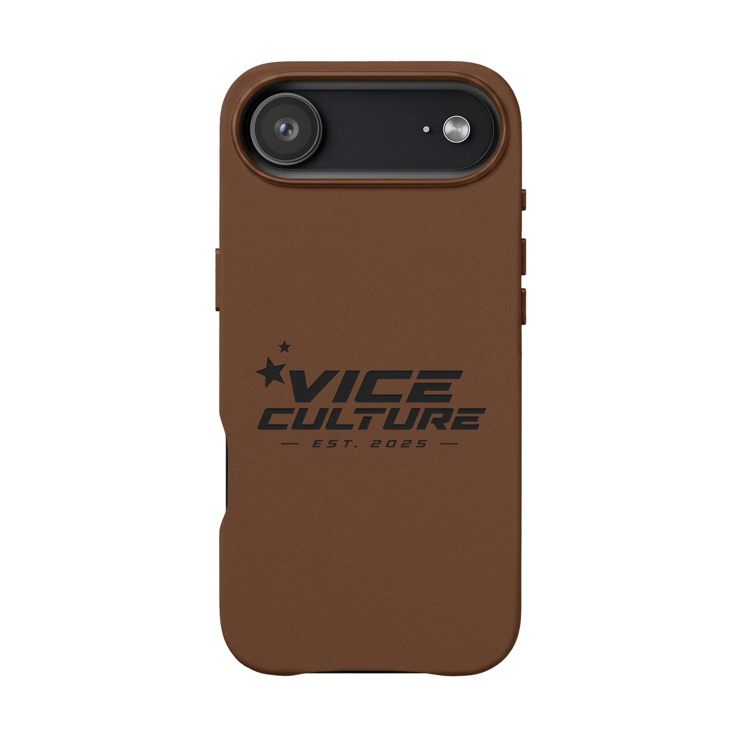 Vice Culture Premium Leather Phone Case – Minimalist JDM Streetwear Protective Smartphone Cover