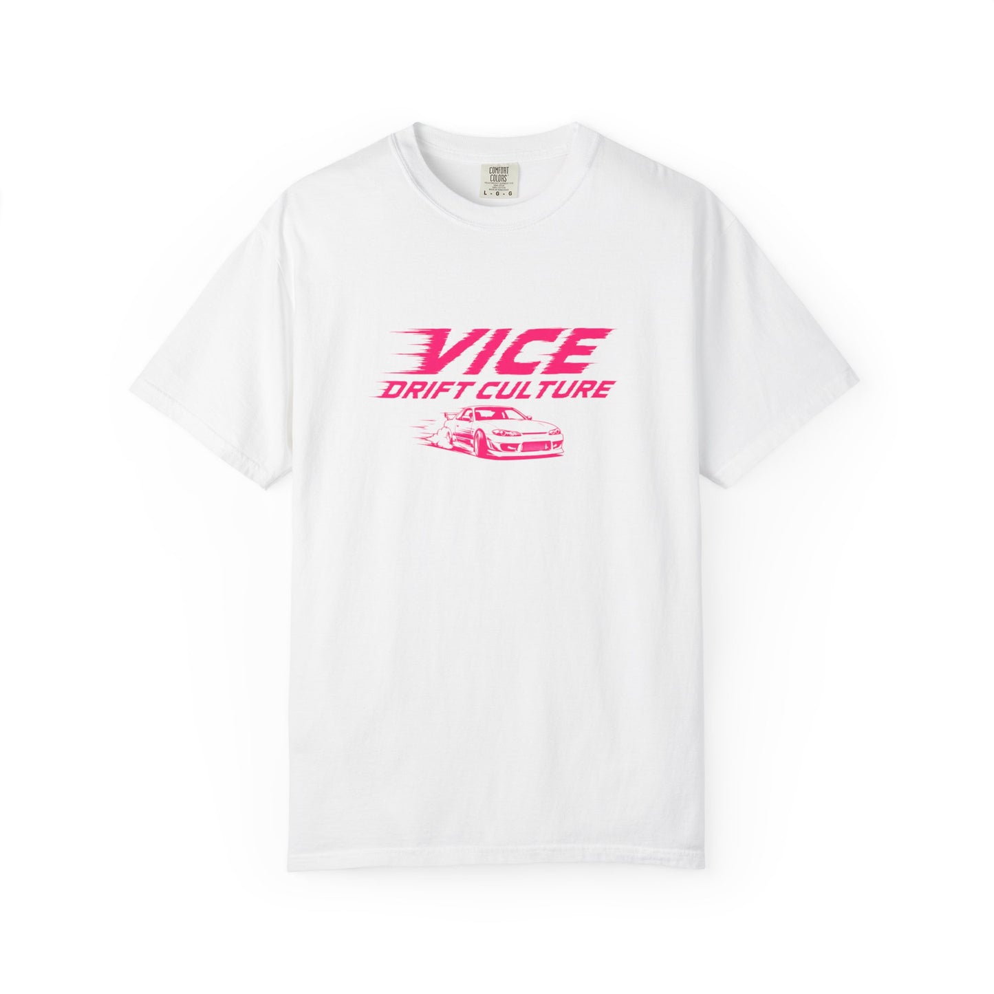 Drift Culture JDM Streetwear T-Shirt – 90s Retro Japanese Drift Car Graphic Tee, Cyberpunk Anime Urban Apparel, Heavyweight Cotton Shirt