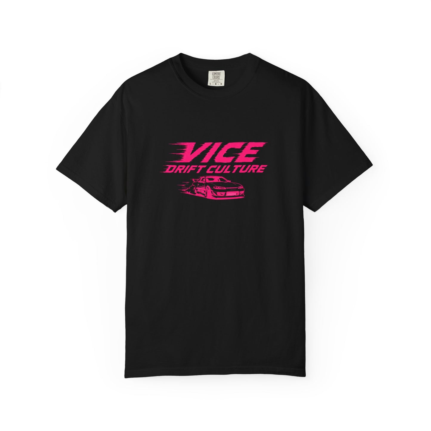 Drift Culture JDM Streetwear T-Shirt – 90s Retro Japanese Drift Car Graphic Tee, Cyberpunk Anime Urban Apparel, Heavyweight Cotton Shirt