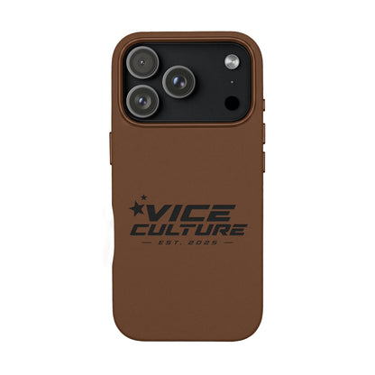 Vice Culture Premium Leather Phone Case – Minimalist JDM Streetwear Protective Smartphone Cover