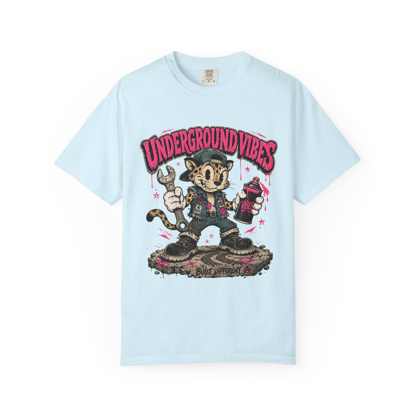 Underground Vibes Vintage Streetwear Graphic Tee – Retro Urban Custom Car T-Shirt