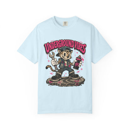 Underground Vibes Vintage Streetwear Graphic Tee – Retro Urban Custom Car T-Shirt