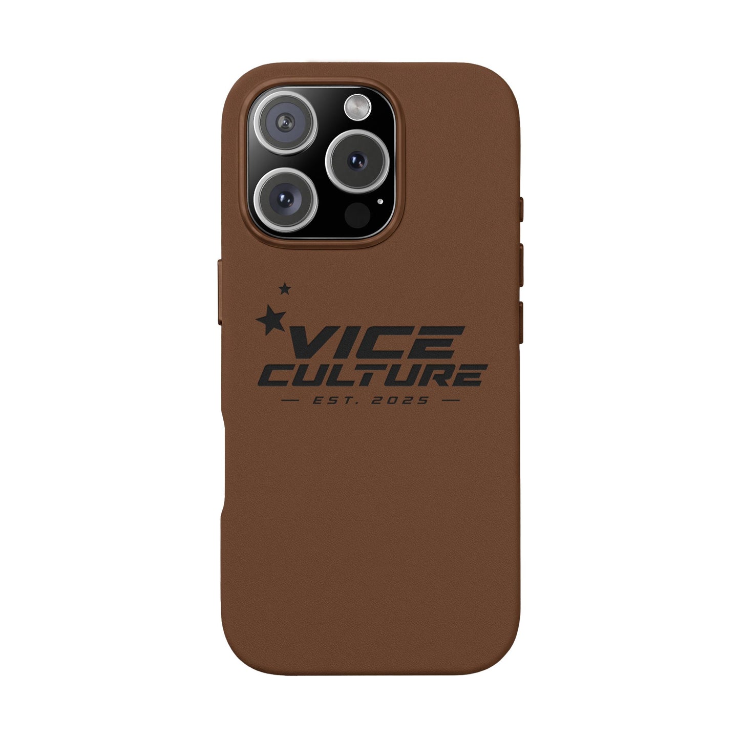 Vice Culture Premium Leather Phone Case – Minimalist JDM Streetwear Protective Smartphone Cover