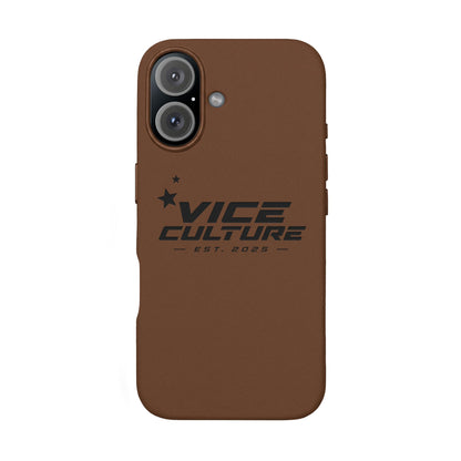 Vice Culture Premium Leather Phone Case – Minimalist JDM Streetwear Protective Smartphone Cover