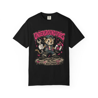 Underground Vibes Vintage Streetwear Graphic Tee – Retro Urban Custom Car T-Shirt