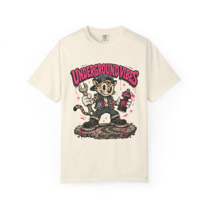 Underground Vibes Vintage Streetwear Graphic Tee – Retro Urban Custom Car T-Shirt
