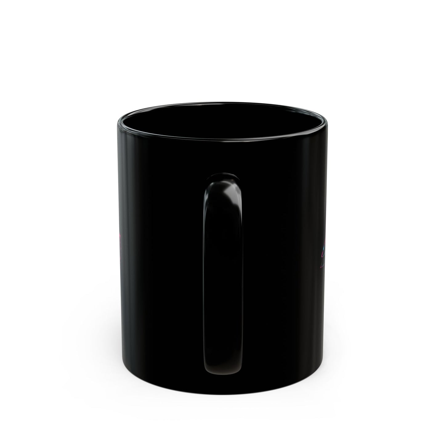 Vice Culture Neon Synthwave Car Black Ceramic Mug – Cyberpunk & JDM Streetwear Coffee Cup