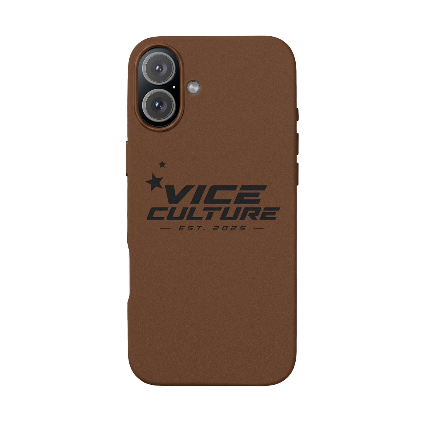 Vice Culture Premium Leather Phone Case – Minimalist JDM Streetwear Protective Smartphone Cover
