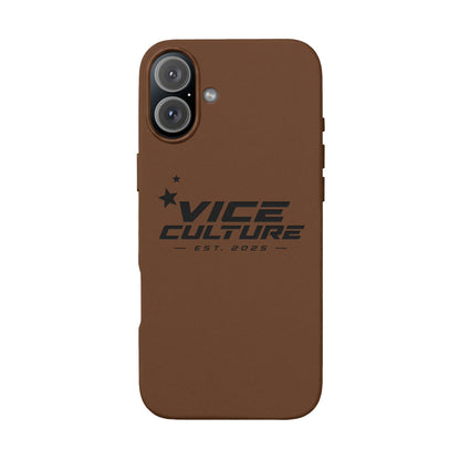 Vice Culture Premium Leather Phone Case – Minimalist JDM Streetwear Protective Smartphone Cover